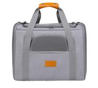 Pet travel Box Cat Bag Outing Bag Portable Foldable Bag Cat Outdoor Travel Breathable Single Shoulder Portable Pet Bag Pet Cage(G)