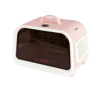 Pet travel Box Cat Bag, Portable Cat Space Capsule, Cat Cage, Pet Bag, Car Artifact, Multi-functional Cat Bag When Going Out Pet Cage(Pink)