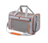 Pet travel Box Cat Bag, Portable Pet Handbag For Going Out, Breathable Take-away Crossbody Bag For Cats To Ride In The Car Pet Cage