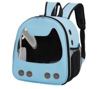 Pet travel Box Fashionable Cat Bag, Pet Bag, Portable Shoulder Bag, Breathable Pet Bag, Cat Bag For Going Out, Portable Backpack Pet Cage(Blue)
