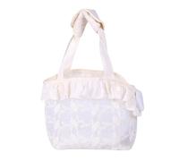 Pet travel Box Fashionable Cat Bag, Shoulder Bag, Backpack, Breathable Mesh, Foldable And Portable For Pets When Going Out Pet Cage(White,B)