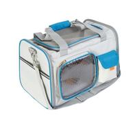 Pet travel Box Multi-faceted Breathable Portable Cat Bag, Foldable Outdoor Carrying Bag, Car Multi-functional Storage Cat Bag Pet Cage(G)