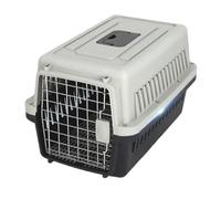 Pet travel Box Pet Airline Box, Cat Cage, Portable Travel Dog Box, Checked Portable Dog Cage, Cat Box, Air Cargo Bag Pet Cage(Black)