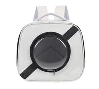 Pet travel Box Pet Bag Cat Bag Outdoor Portable Breathable Backpack Foldable UFO Bag Cat And Dog Storage Backpack Pet Supplies Pet Cage(Black)