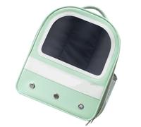 Pet travel Box Pet Bag, Outdoor Cat Bag, Portable Breathable Pet Backpack, Pet Supplies Cat Bag, Multi-functional Cat Bag Pet Cage(Green)