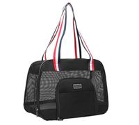 Pet travel Box Portable Cat Bag, Breathable Portable Bag, Scratch-resistant Oxford Cloth Pet Bag, Multi-functional Cat Bag Pet Cage(Black,B)
