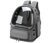 Pet travel Box Shoulder Space Capsule Transparent Cat Bag For Pets To Go Out Breathable And Portable Travel Pet Supplies Pet Cage(G)