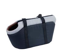 Pet travel Box Versatile And Convenient Solid Color Breathable Shoulder Bag For Cats When Going Out Pet Travel Supplies Pet Bag Pet Cage(Black,B)