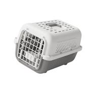 Pet Travel Crate with Ventilated Hard Shell Body, Dog Transport Box, Carry Handle, Front Door, and Side Panels Pet Travel Crate Hard Shell Box Ventilated Small Transport Carry Handle Front