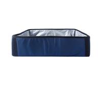 Pet Tray - Foldable Waterproof Box, Pet Tray for Cat, Litter Carrier, Easy Wash Lining, Quick Setup Comfort, Pets Accessory for Camping Hiking Car Travel Indoor Outdoor Use 17.72x13.78x4.92 Inches