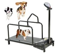 Pet Treadmill for Indoor Exercise, Adjustable Speed Training Machine for Small Dogs, Supports Weight Loss Up to 176lb
