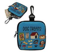 Pet Treat Bag - Versatile Training Container, Lightweight Walking Supply, Rugged Adventure Gear, Practical Feeding Holder | Canine Instruction Accessory For Hiking Trips Holidays Park