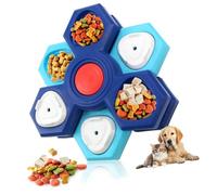 Pet Treat Puzzle Decorative Slow Eat Enrichment Feeder Feeding Fun Game Toy in Enrichment Unique Dog Cats Pet Eating Rotating