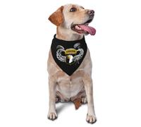 Pet Triangle Scarf 101St Division Patch Assault Parachutist Cat Dog Handkerchief Washable Cat Dogs Kerchief Soft Dog Bandana For Festival Party Birthday Small Medium Large 30X70Cm