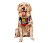 Pet Triangle Scarf America Grown Chad Chadian Roots Soft Cat Dogs Kerchief Breathable Triangle Bib Scarf For Dogs And Cats Festival Party Small Medium Large 30X70Cm