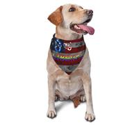 Pet Triangle Scarf Anti Liberal Lgbt Gay Cool Pro Republicans Triangle Bib Scarf Washable Cat Dog Handkerchief Breathable Pet Neckerchief For Birthday Festival Party Cats 30X70Cm