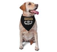 Pet Triangle Scarf Cavalry-With-Wing Pet Neckerchief Soft Cat Dogs Kerchief Washable Triangle Bib Scarf For Rabbits Cats Birthday 30X70Cm