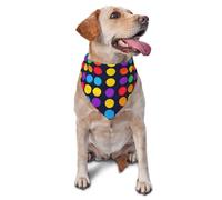 Pet Triangle Scarf Colored Funny Mooses Triangle Bib Scarf Decoratio Pet Neckerchief Washable Cat Dog Handkerchief For Festival Party Cats Rabbits