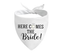 Pet Triangle Scarf Comes The Bride Cat Dogs Kerchief Decoratio Triangle Bib Scarf Soft Cat Dog Handkerchief For Small Medium Large Dogs And Cats Birthday 30X70Cm