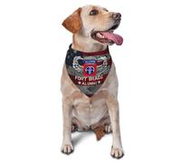 Pet Triangle Scarf Fort Bragg Alumni 82Nd Division Parachutist Cat Dog Handkerchief Decoratio Triangle Bib Scarf Breathable Dog Bandana For Festival Party Rabbits Cats 30X70Cm