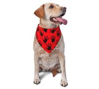 Pet Triangle Scarf Funny Sanguinary Horror Halloween Theme Pet Neckerchief Soft Triangle Bib Scarf Decoratio Cat Dogs Kerchief For Rabbits Cats Small Medium Large