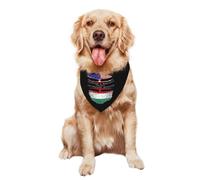 Pet Triangle Scarf Hungary Hungarians Roots And America Grown Decoratio Cat Dogs Kerchief Costumes Headwear Pet Neckerchief For Small Medium Large Dogs And Cats Festival Party 30X70Cm