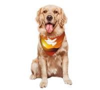 Pet Triangle Scarf Pentecost Sunday 2024 Christianty Holiday Pet Neckerchief Soft Cat Dogs Kerchief Washable Cat Dog Handkerchief For Festival Party Rabbits Cats 30X70Cm