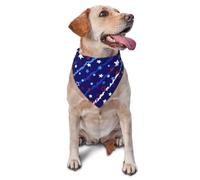 Pet Triangle Scarf Stars And Stripes American Flag Triangle Bib Scarf | Soft Pet Neckerchief Decoratio Cat Dogs Kerchief For Cats Festival Party Rabbits