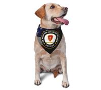 Pet Triangle Scarf Us 25Th Infantry Division Vietnam Service Combat Retired Breathable Pet Neckerchief Decoratio Cat Dogs Kerchief For Festival Party Rabbits Small Medium Large 30X70Cm
