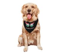 Pet Triangle Scarf Vintage Hungary Hungarians Flag Butterfly Decoratio Triangle Bib Scarf Costumes Headwear Cat Dogs Kerchief For Birthday Dogs And Cats Rabbits 30X70Cm