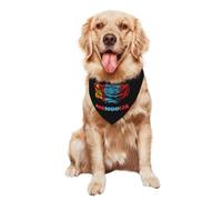 Pet Triangle Scarf Vintage Roses Mongolia Mongolian Flag Washable Cat Dog Handkerchief Decoratio Dog Bandana For Small Medium Large Dogs And Cats Birthday 30X70Cm