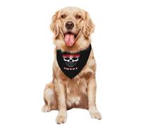 Pet Triangle Scarf Vintage Skull Egypt Egyptians Flag Costumes Headwear Pet Neckerchief Decoratio Dog Bandana For Dogs And Cats Small Medium Large Birthday 30X70Cm