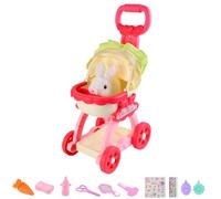 Pet Trolley Toy, Pet Trolley Game Toy - Plush Dog Carrier with Song Recording - Educational and Simulation Games