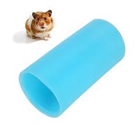 Pet Tunnel Retractable Interactive Fun Expandable Foldable Small Animal Play Tube Collapsible Crinkle Hideaway Training Hideout Tunnels for Rabbits Guinea Pig Hedgehog