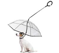 Pet Umbrella with - Rainproof Dog Umbrella, Small Pets Umbrella | Automatic Buckle Adjustable Umbrella, Enjoying Pets Design Lightweight Umbrella for Dog, Travel