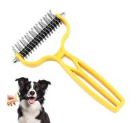 Pet Undercoat Rake Double-Sided Loose Hair Removal Tool