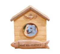 Pet Urn for Pet Ashes - Memorial Box for Dogs and Cats | Love You Forever Pet Urns, House Shape Pet Ashbox for Dog Ashes, Memorial Box for Remembrance of Lost Pets