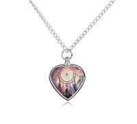 Pet Urn Necklace for Ashes,Pet Cremation Jewelry Urn Keepsake Pendant | Native American Dream Catcher Pet Ashes Necklace for Dog Cat,Heart Urn Necklace Memorial Gifts for Women Men