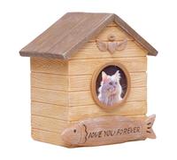 Pet Urn Pet Memorial Box,Pet Loss Remembrance Gift,Decorative for Dogs and Cats Memorial Keepsake Urn for Toys Mementos, cat
