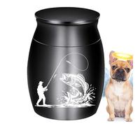 Pet Urns for Dogs - Puppy Memory Box Cremation Urns for Ashes,Sympathy Coffin Box for Cremation Puppy Veterinarians Funeral Cemetery Shelf Backyard Small Animals Kitten Yard