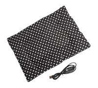 Pet USB Heating Pad - Plush 37x27cm Or 37x47cm | 5V2A Battery-Powered | Warmer With 3 Settings | Washable Indoor Outdoor Mat For Cats Small Dogs And Puppies
