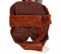 Pet Vaquero Costume Funny Knight Clothing, Adorable Cosplay Cosplay Clothes for Parties, Practical Design for Easy to Wear (L Horse riding suit)