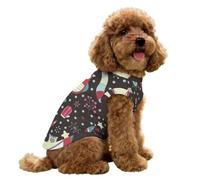 Pet Vest Dog Sun Shirts Cooling Vest Christmas Snowflake Owl Tree Pattern Puppy Small Dogs Tee Shirt Sleeveless