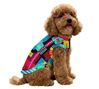 Pet Vest Dog Sun Shirts Cooling Vest Exotic Pineapple Pattern Puppy Small Dogs Tee Shirt Sleeveless