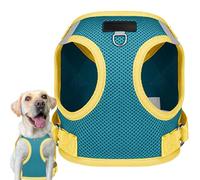 Pet Vest, Puppy Vest, Adjustable Vest with Reflective Strips and Tracker Slot, Harness and Breathable for Small Dogs for Walking, Running and Training