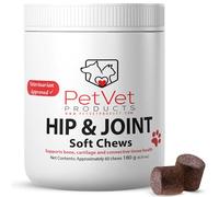 Pet Vet PRODUCTS Calming Chews for Dogs - Veterinarian Approved - Dog Calming Chews for Anxiety & Relaxation, Stress & Separation Support, Made in The USA, 60 Soft Chews