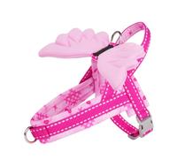 Pet Walking Harness Detail Look with Adjustable Straps, Metal Leash Point, Polyester Vest for Park Outings Pet Harness Adjustable Walking Vest Metal Leash Point Polyester Webbing Dog Outing