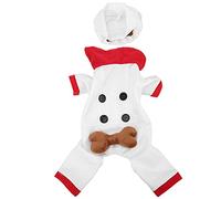 Pet Warm Clothes Comfortable Funny Dog Christmas Hat Clothes Set For Small Medium Large Dogs (M)