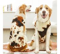 Pet Warm Flannel Clothes Winter Dog Cat Coat Pet Clothes 5-35kg Bichon French Bulldog Clothes Pajamas