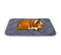 Pet Warm Mat - Lightweight Dog Crate Cushion, Soft Cotton Bed, Aluminium Foil Insulated Liner, Washable Pad, Comfortable Kennel Sleeping Mat for Cage Trolley, Drive, Home, Indoor Use